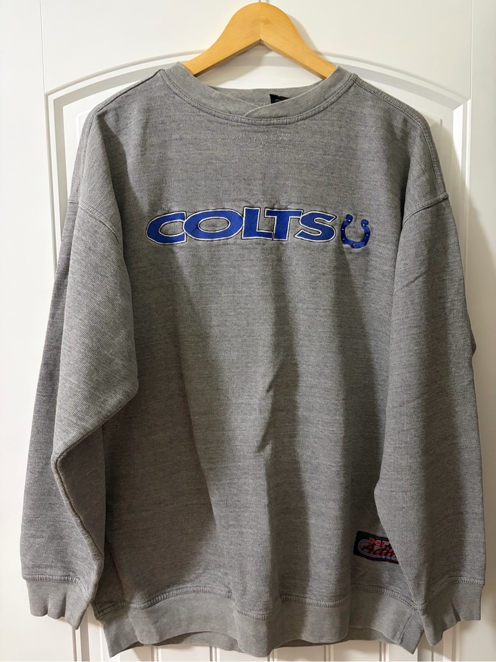 Vintage Indianapolis Colts 1997 Embroidered Sweatshirt Size Large
